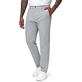 THE GYM PEOPLE Men's Golf Dress Pants Comfy Lightweight Casual Pants 30"/32" Travel Work Trousers with Pockets