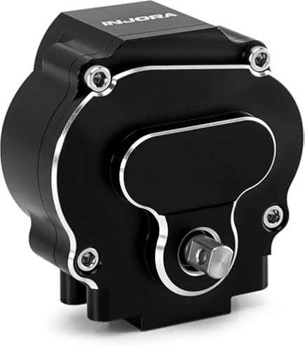 Amazon.com: INJORA CNC Aluminum 24:1 Complete Transmission for 1