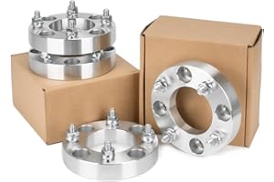 JiiinMiiin 4x110 to 4x110 ATV Wheel Spacers 1" (25mm) Wheeladapter with 10x1.25 Studs & 74mm Center Bore, Compatible with Honda, Suzuki, Yamaha, Bombardier