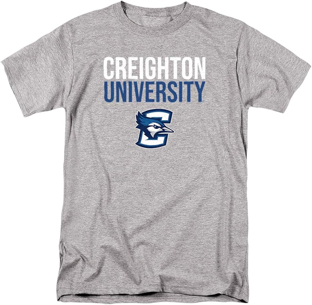 Creighton University Official Stacked Unisex Adult T Shirt