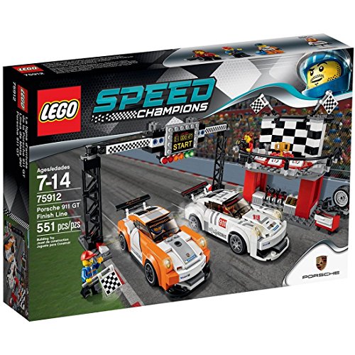 Lego speed champions porsche 911 gt finish line 75912