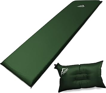 normani Selbstaufblasbare Luftmatratze inkl. Kissen zum Outdoor Camping