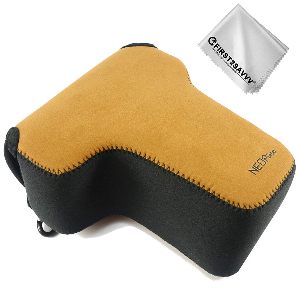 Marron Funda Cámara Reflex Neopreno Protectora para Canon EOS 250D ...