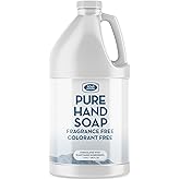 Soap House Natural Hand Soap Refill | Fragrance Free | Colorant Free | Gentle On Hands | Savon Maison Naturel | 1 Gallon (4L)