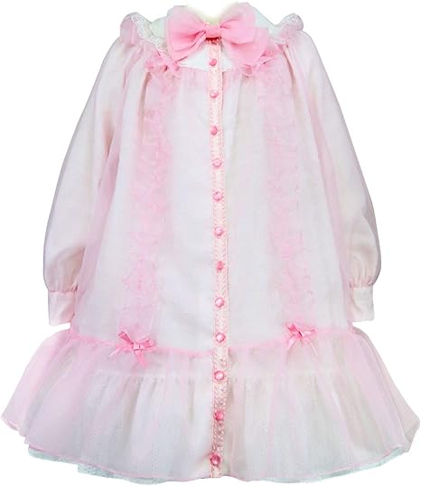 Amazon 大きいサイズ Lvw1028 ラブリーマキシマム 天使のプリズム スウィート リボンワンピース ロリータ 夢かわいい 32 ピンク ホワイト Pink White No 32 ワンピース チュニック 通販