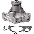 AUQDD AW4124 Professional Water Pump Kit With Gasket Fit For (Engine 3.9L/4.0L/4.2L/4.4L V8) 2002-2005 Ford Thunderbird /00-06 Lincoln LS/Land Rover LR3 Range Rover Sport/Jaguar XF XJ8 XJR XK XK8