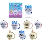 Just Toys &ndash; Chiikawa Backpack Hanger, Blind Bag Collectible Clip-On Figure | Officially Licensed Chiikawa | 1 random clip-on hanger per blind bag | 8 kawaii designs to collect