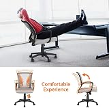 Yaheetech Adjustable Desk Chair Ergonomic Mesh Chair with Lumbar Support view 5