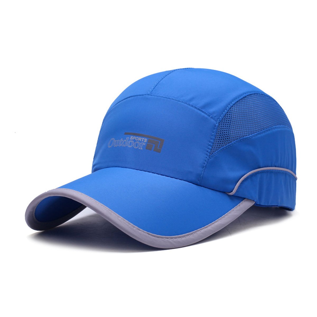 Gisdanchz Mesh Quick Dry Hat,Womens Running Hat,UV Protection Breathable Outdoor Hats for Men Baseball Cap Running Fishing Hiking Sport Under 10 Women UPF Quick-Drying Caps Blue — image 1