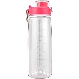 BOTTLED JOY Protein Shaker Water Bottle, Flip Top
