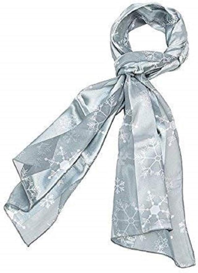 Christmas Scarf - Christmas Snow Flake,Ornaments, Gingerbread Cookies By Christmas Scarf Company