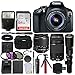 Canon EOS Rebel T6 DSLR Camera + EF-S 18-55mm is II Lens + 75-300mm & 500mm Telephoto Lens + Filter Kit + 64GB Memory Card + Gadget Bag + Flash + Remote + Tripod & Monopod- Professional Bundle