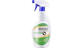 ZEKRIO Mouse and Insect Repellent Spray, Peppermint Oil Repellent Spray for Indoor and Outdoor Mouse and Rodent Prevention, 16 OZ