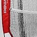 PowerNet 7x7 ft Portable Tennis Net and Pickleball Trainer | Multi-Sport Trainer | 49 sqft of Hitting Area | Net and Frame | Driveway, Indoor, Outdoor, Street, Backyard | EZ Setup Collapsible
