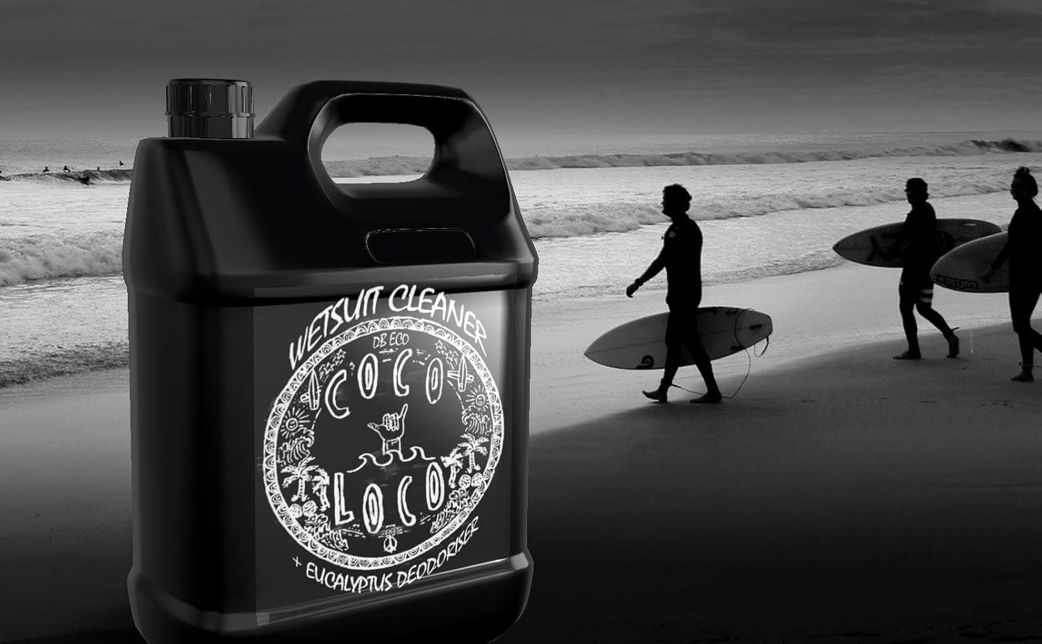 Coco Loco Wetsuit Shampoo Cleaner & Deodoriser, For All Neoprene Kit (5L), 5 l (Pack of 1) - Image 3
