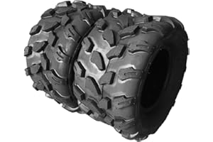 Motorhot Set of 2 18X9.5-8 Rear ATV Tires 18x9.5x8 4PR All Terrain Sport UTV Tires 4 ply 18x9.5/8 Z-124