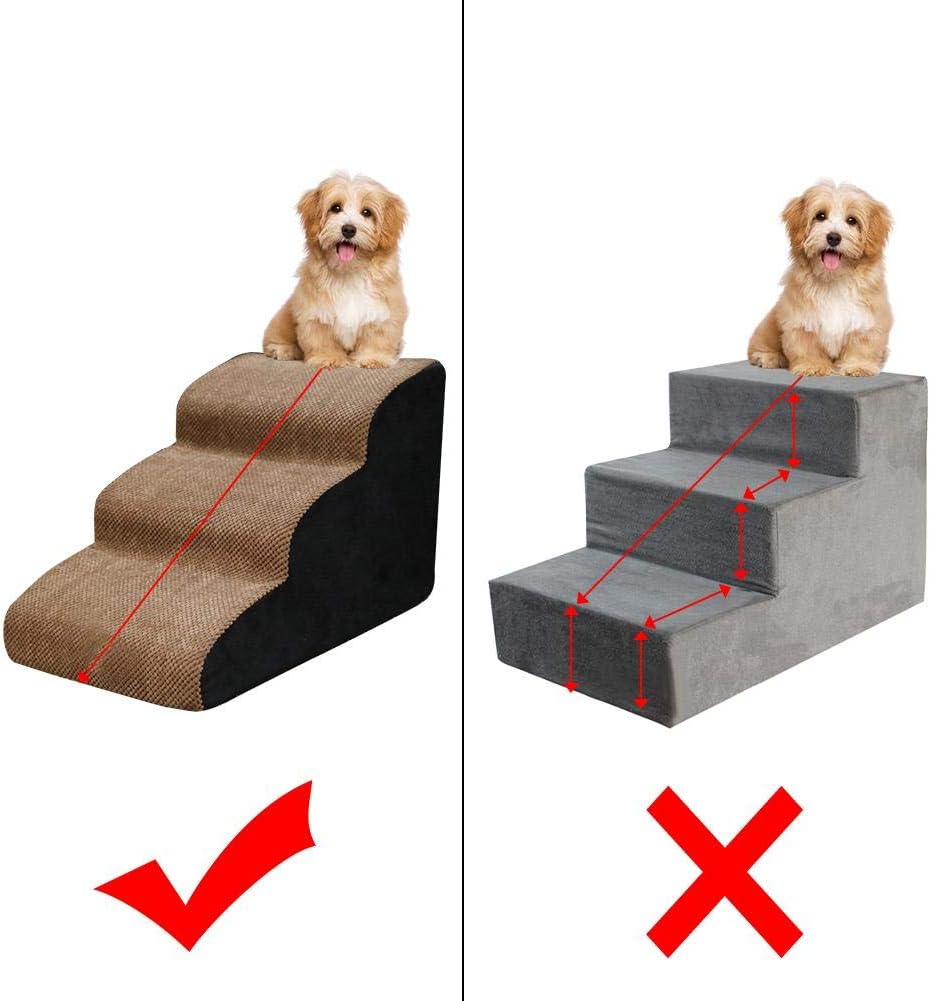 Hevol,Escalera para perros, escaleras para animales antideslizantes y