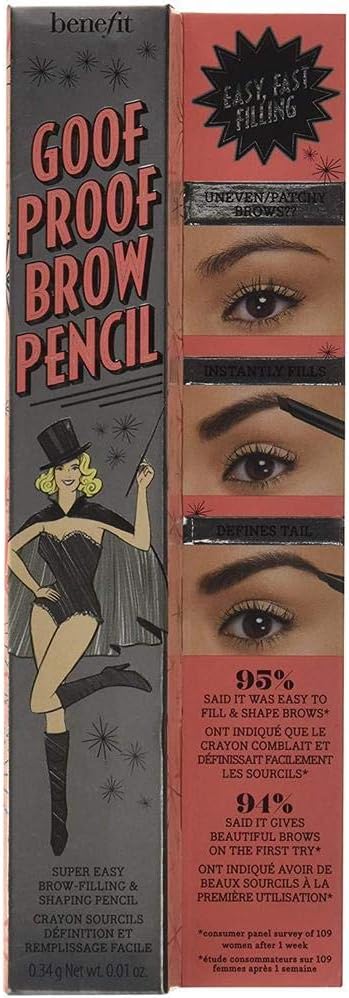 Goof Proof Brow Pencil by benefit 2.5 Natural Blonde, 2,5 Neutral Blonde - Image 5
