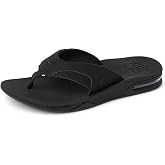 REEF Mens Sandals, Fanning | Bottle Opener Flip Flops, Water-Friendly, Arch Support, Enhanced Grip
