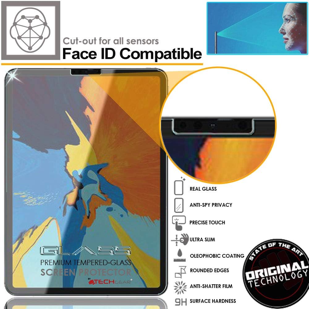 TECHGEAR Anti Spy iPad Air 4, 4th Generation, PRIVACY Glass Edition - Image 3