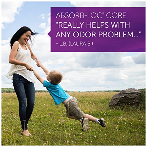 Poise Incontinence Ultra Thins, Long, Light Absorbency, 24 Count (Pack of 6)