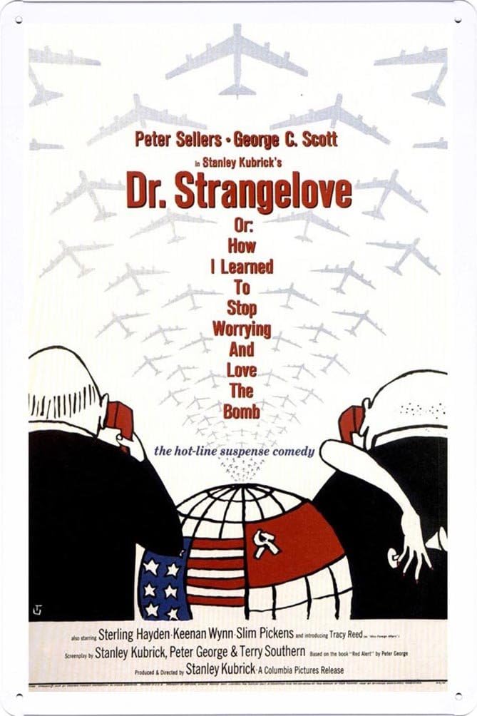 Movie Poster Metal Plate Tin Sign Wall Theater Decoration 8