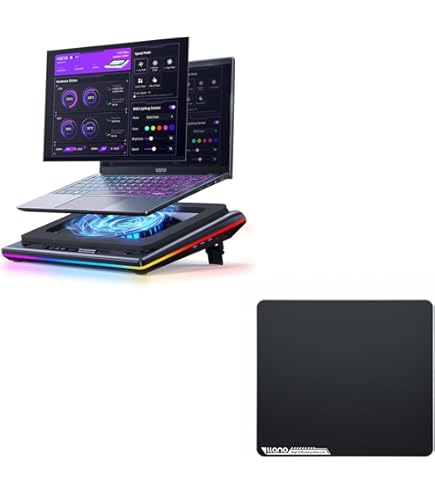 llano v12 ノートpc ラップトップ クーラー Amazon.com: llano V12 Laptop Cooling Pad with 5.5
