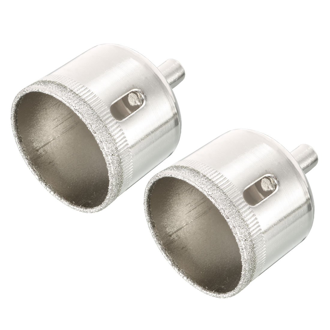 Sourcingmap 2pcs 42mm Diamond Drill Bit Hole Saw for Glass Tile Marble Fiberglass Ceramic Stone Bottles Pots