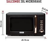 Haden Salcombe 800W Microwave Oven 20L Digital Timer 5 Power Levels view 2