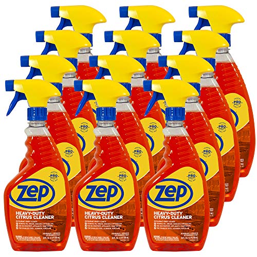 Zep Heavy-Duty Citrus Cleaner - 24 Ounces (Case Of 12) ZUCIT24CA - Environmentally Friendly, Yet Powerful Citrus Cleaner