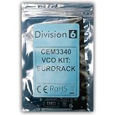 Division 6 CEM3340 VCO DIY Kit - Eurorack Oscillator DIY Kit