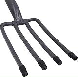 Unibos Garden Border Digging Fork 4 Tooth Carbon Steel Heavy Duty Tool view 6