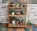 HYNAWIN Bamboo 3 Tier Plant Flower Stand Plant Display Shelf Pot Display Storage Rackthumb 3