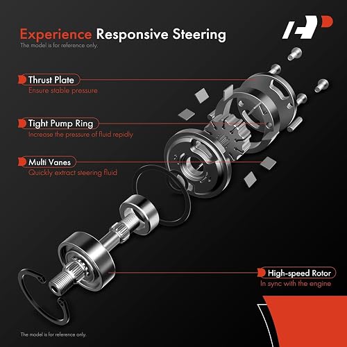 New Power Steering Pump 491101AA0A For 07-12 Nissan Altima & 09-14 Maxima Murano
