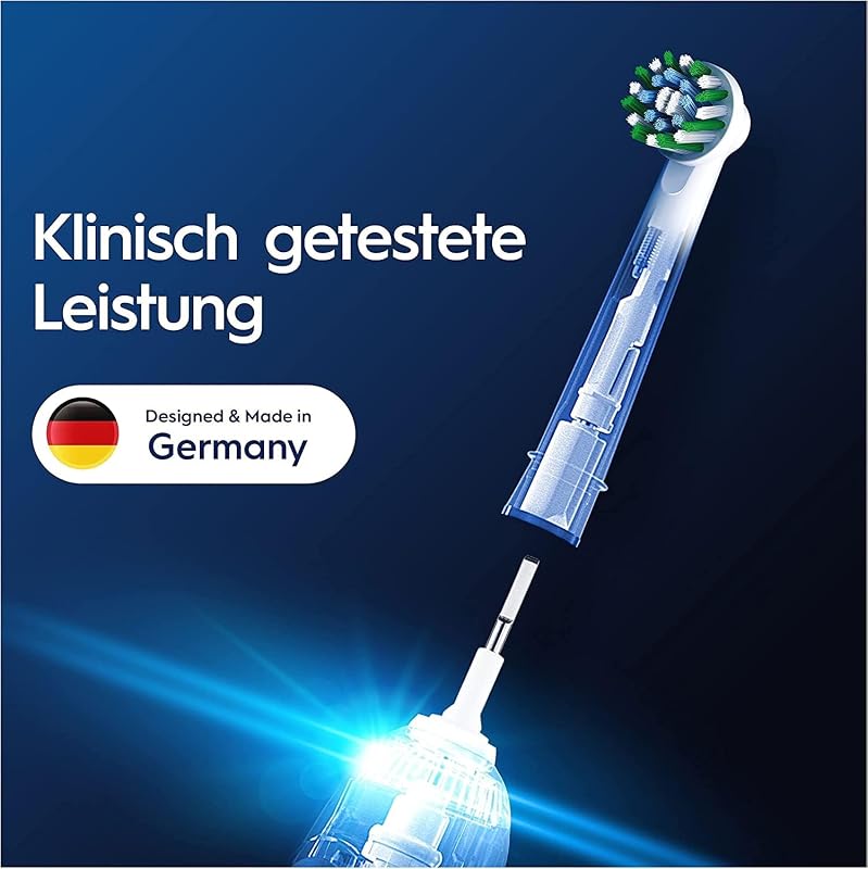 Aufsteckbürsten PRO CrossAction, Weiß, 12 Stück