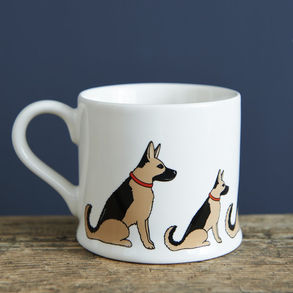 German Shepherd Mug by Sweet William