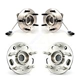 Front Rear Wheel Bearing & Hub Assembly Kit For
