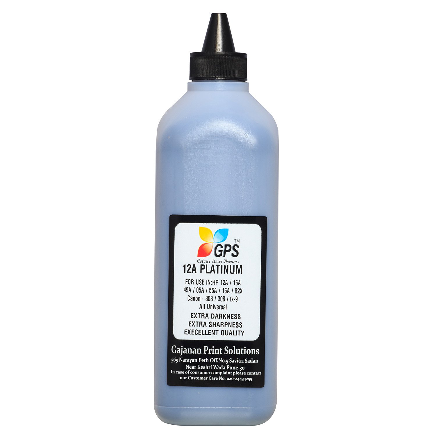 Gps Refill Toner Powder(Platinum) for hp Cartridge Model 12A / 15A