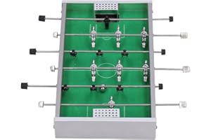 Foosball Table, Tabletop Games Stable Grip Fine Workmanship Robust for Playroom for Holiday Party for Home