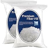 Bupete 200g/7.05oz Polyester Fiber Fill, Premium Fiber Fill Stuffing, Fluff Stuffing High Resilience Fill Fiber for Stuffed A