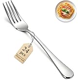 Berglander Dinner Forks Set of 24, Stainless Steel 18.5cm Table Forks for Home, Cafés, Hotel, Restaurant, Dishwasher Safe