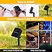 ALLOMN Solar Strip Light, LED String Light Outdoor Waterproof Flexible LED Ribbon 9.8ft 90 LED Mood Rope Lighting for Garden Patio Yard Path Party Christmas Decoration (Cool White)