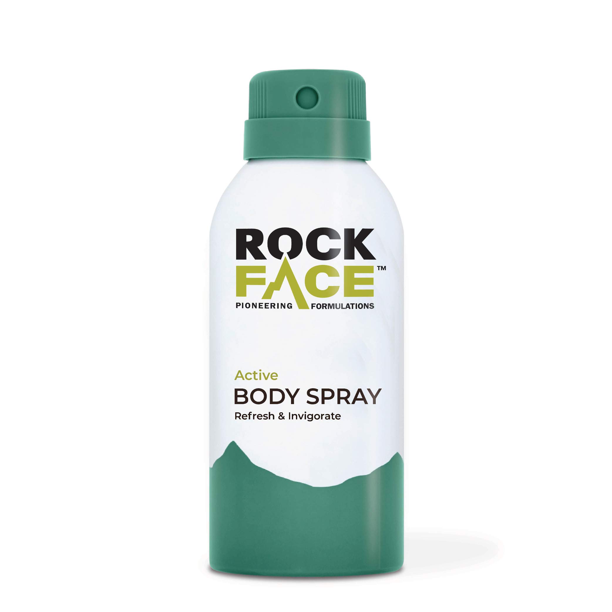 Rock Face Body Spray for Men, Deodorant Spray with Masculine, Long Lasting, Classic, 150ml