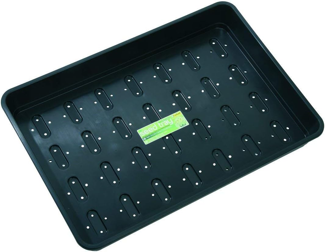( x4 ) Garland G153 Narrow Seed Tray Black XL Seed Tray Amazon.co.uk