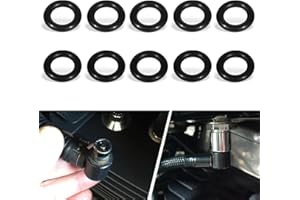 ZYMURGOES Fuel Line Male End O-Ring Rebuild Kit MC6005 MC600-5 Replacement for Harley Davidson Street Glide Road King Sportster 883 (10PCS)
