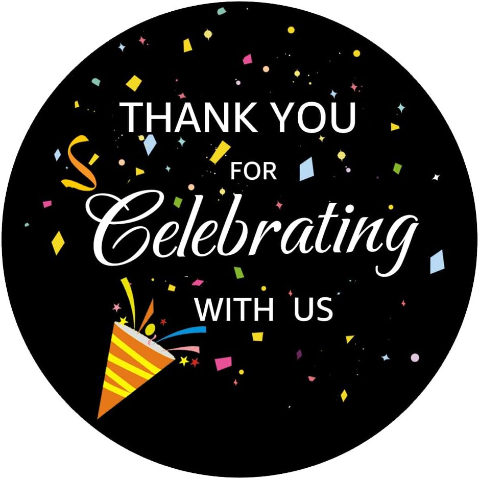 OPG Thank You for Celebrating with Us Label Stickers