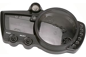 Yibid SpeedoMeter Gauge Case Cover Tachometer ABS Plastic Shell for Yamaha YZF-R1 2002-2003, YZF-R6 2003-2005