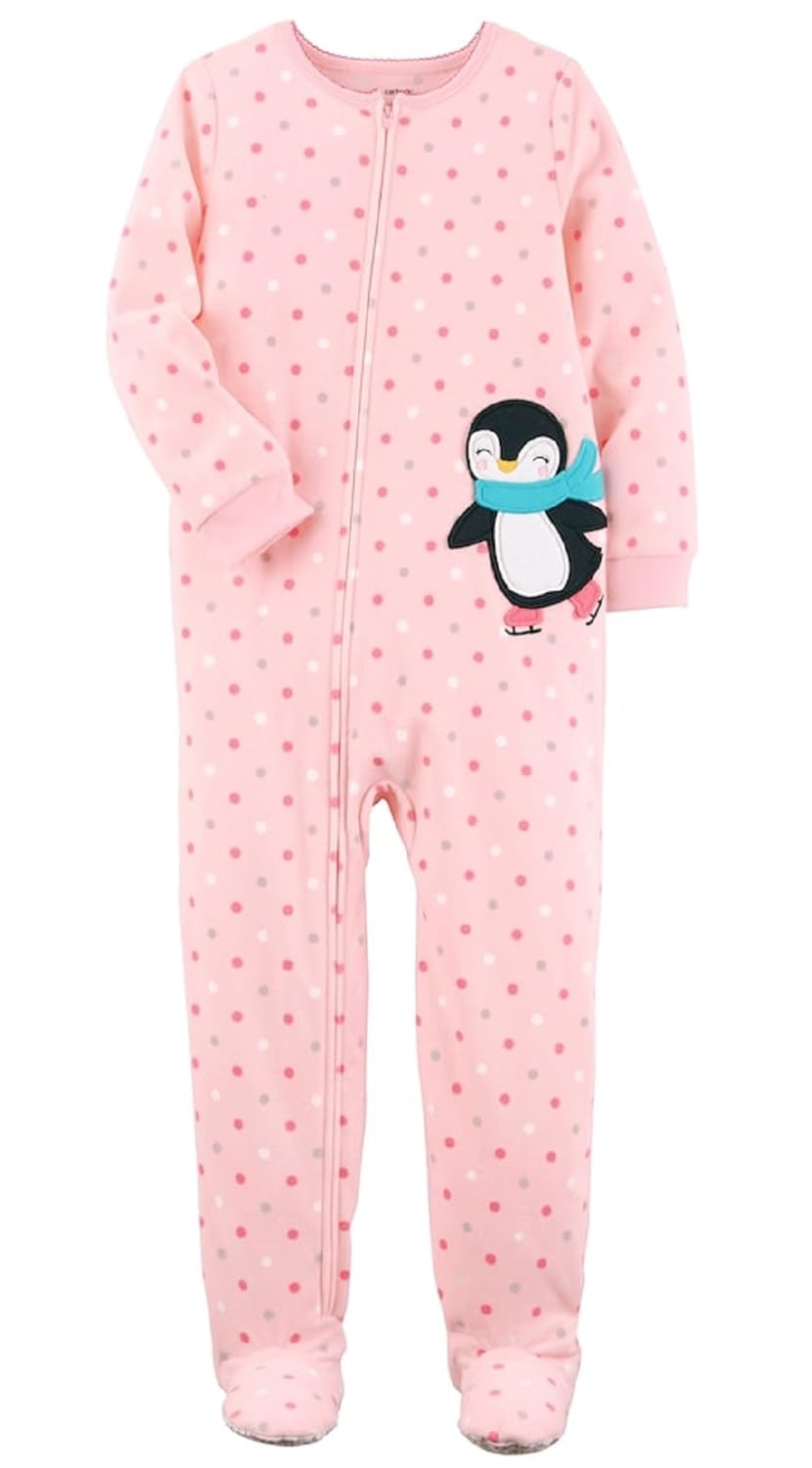 Carter's Biggirls' 1 Pc Fleece Footed Blanket Sleeper