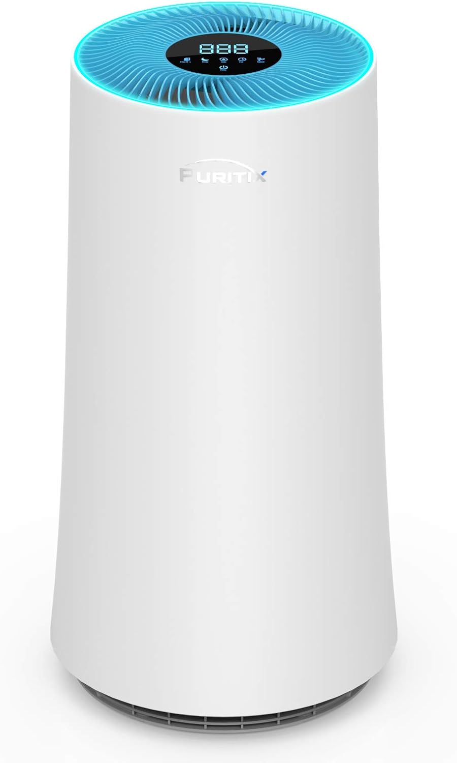 PURITIX HAP450 Air Purifier, H13 True HEPA Home Air Purifiers, Air Cleaner with Sleep Mode for Bedroom Office Pets Hair Smoke Dust, blue, 13*13*24 inch: Kitchen & Dining