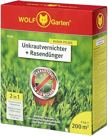 Wolf Garten 2 In 1 Unkrautvernichter Plus Rasendünger